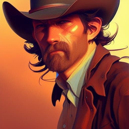 Cowboy - AI Generated Artwork - NightCafe Creator