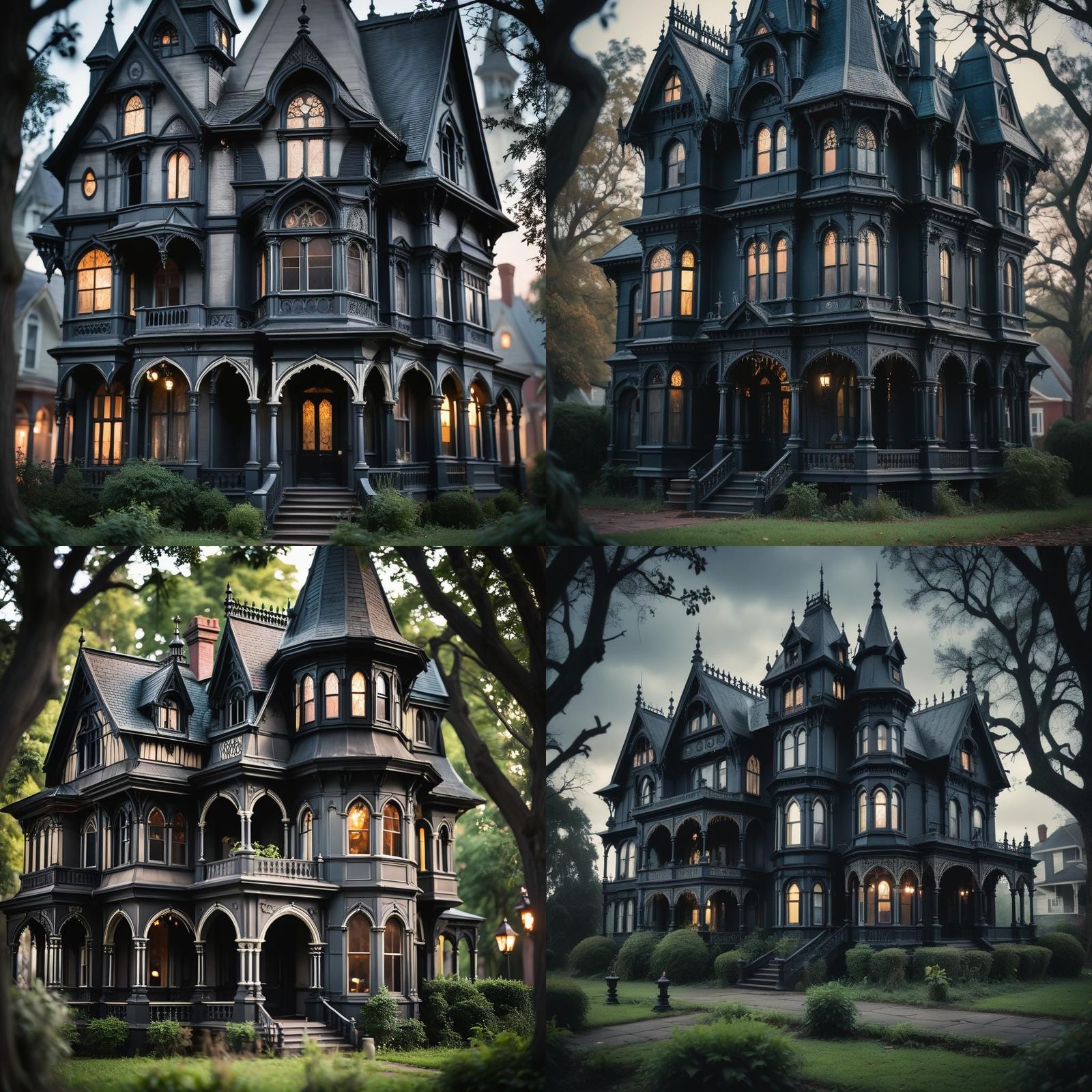 Gothic Victorian house