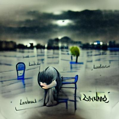 loneliness sadness darkness