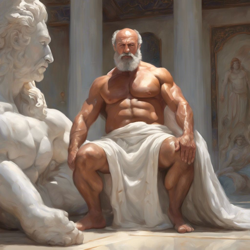 The Blind General mourns the death of Heliodora.