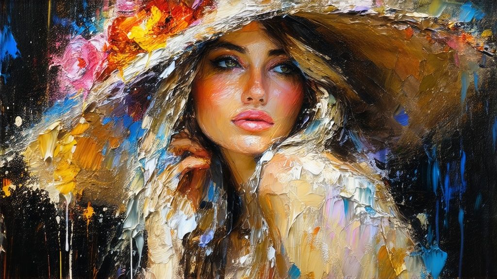 Summer hat   by @Jarka Carta