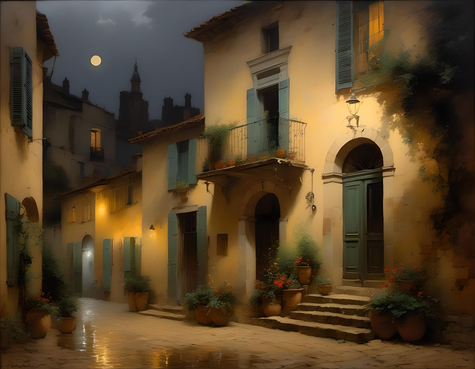 Douce soirée...