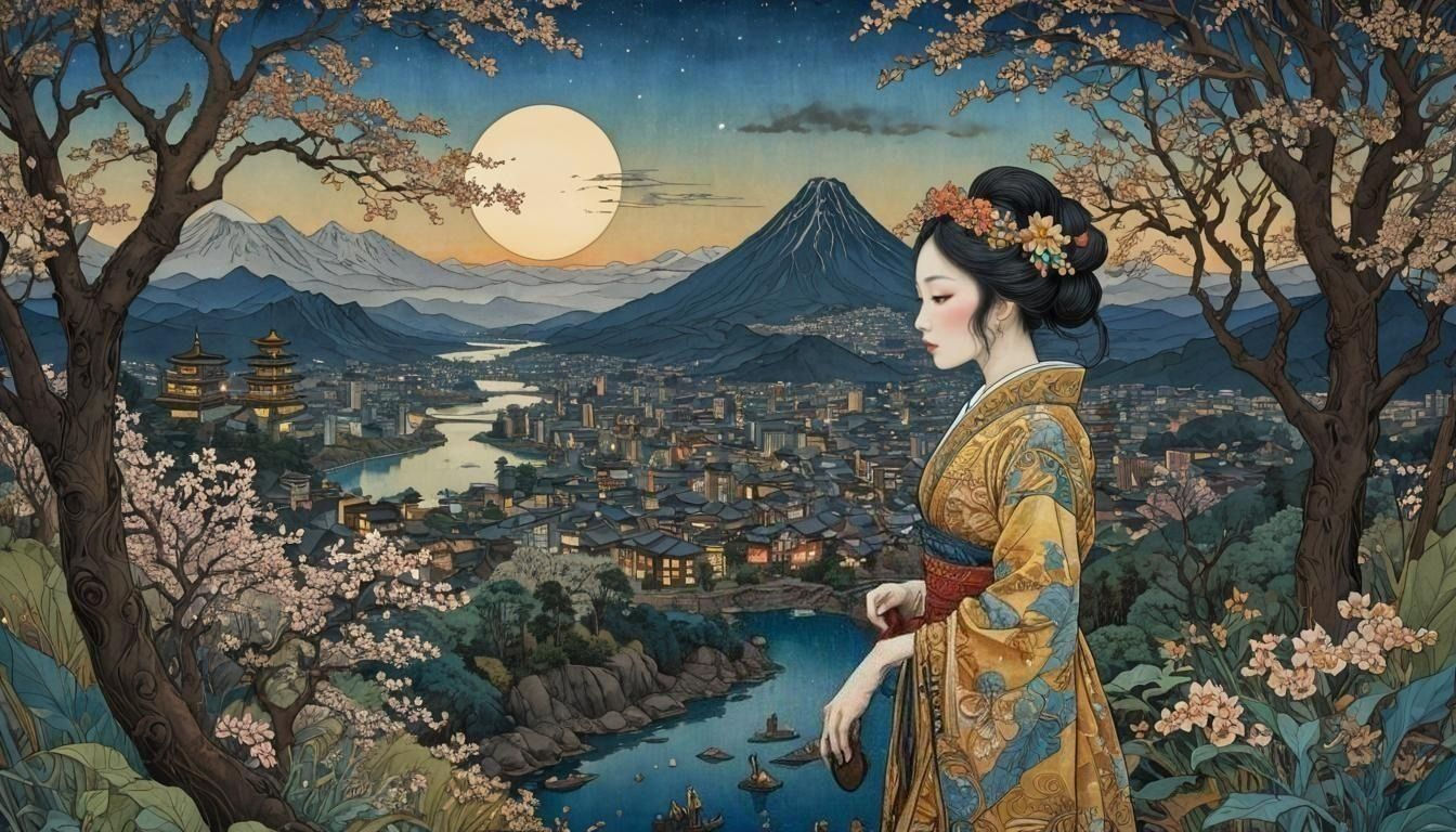 Figures in Fantasy Landscapes