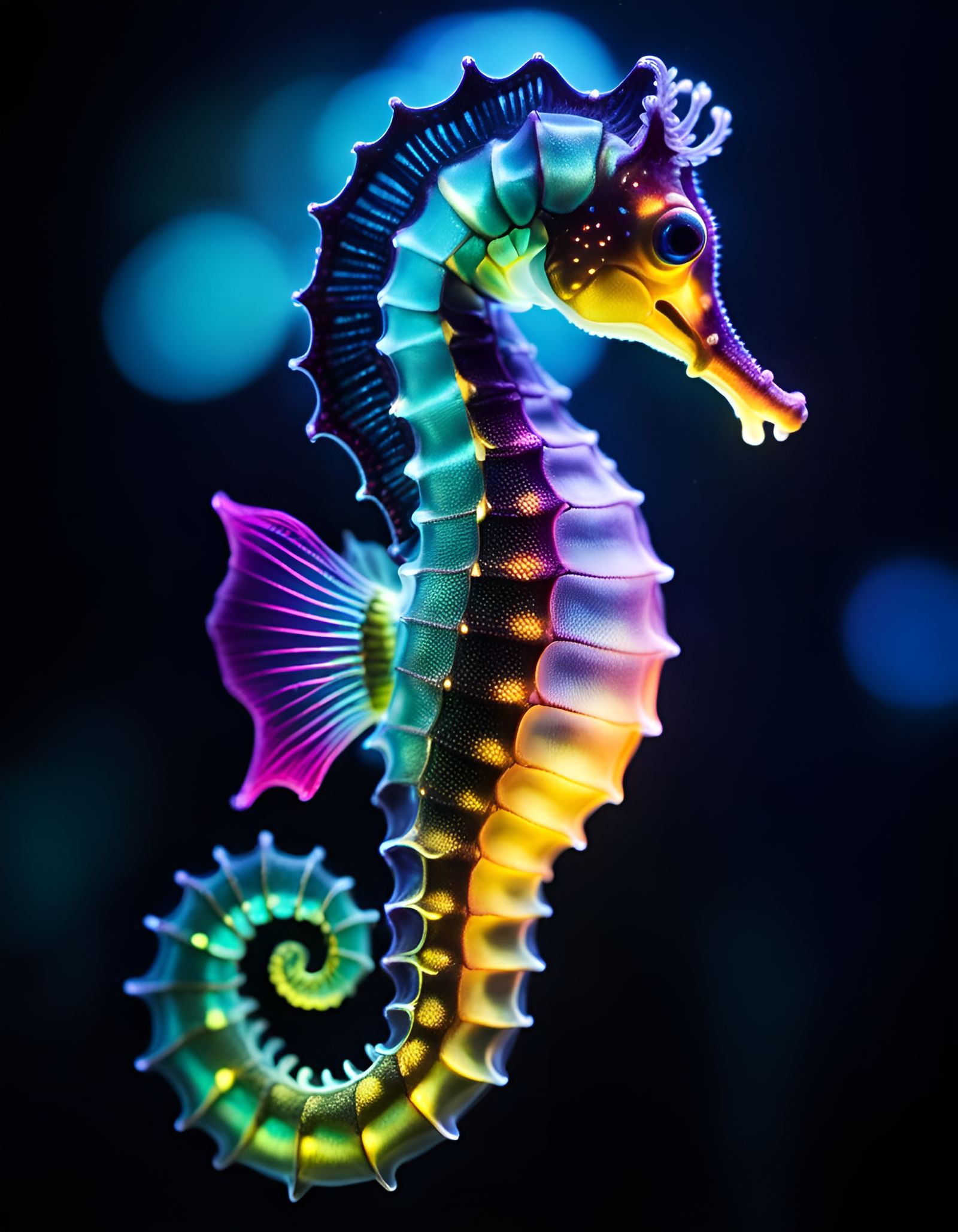 Seahorse Glow  by @Jerri Bee