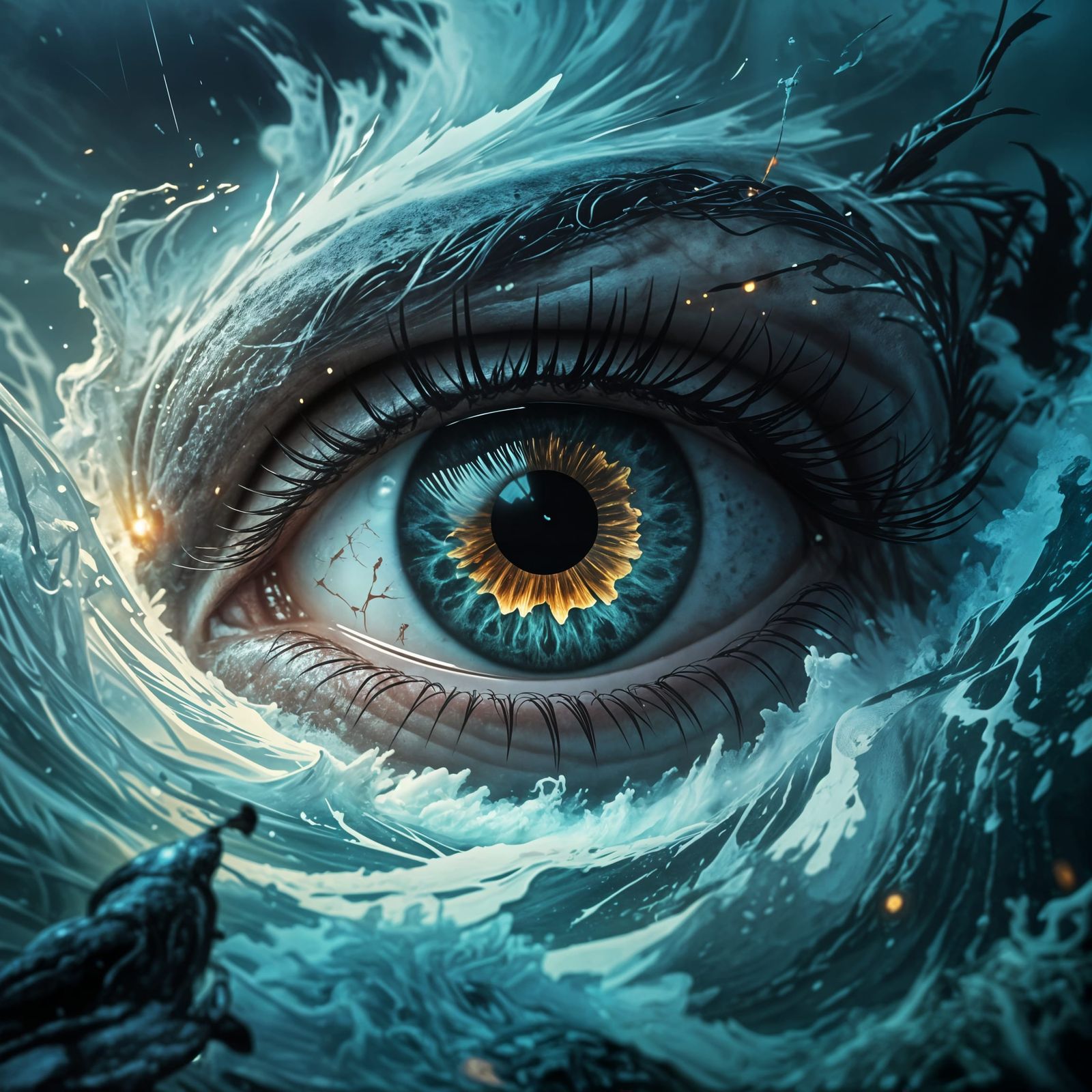 The eye of the hurricane  by @Mike Ritchie