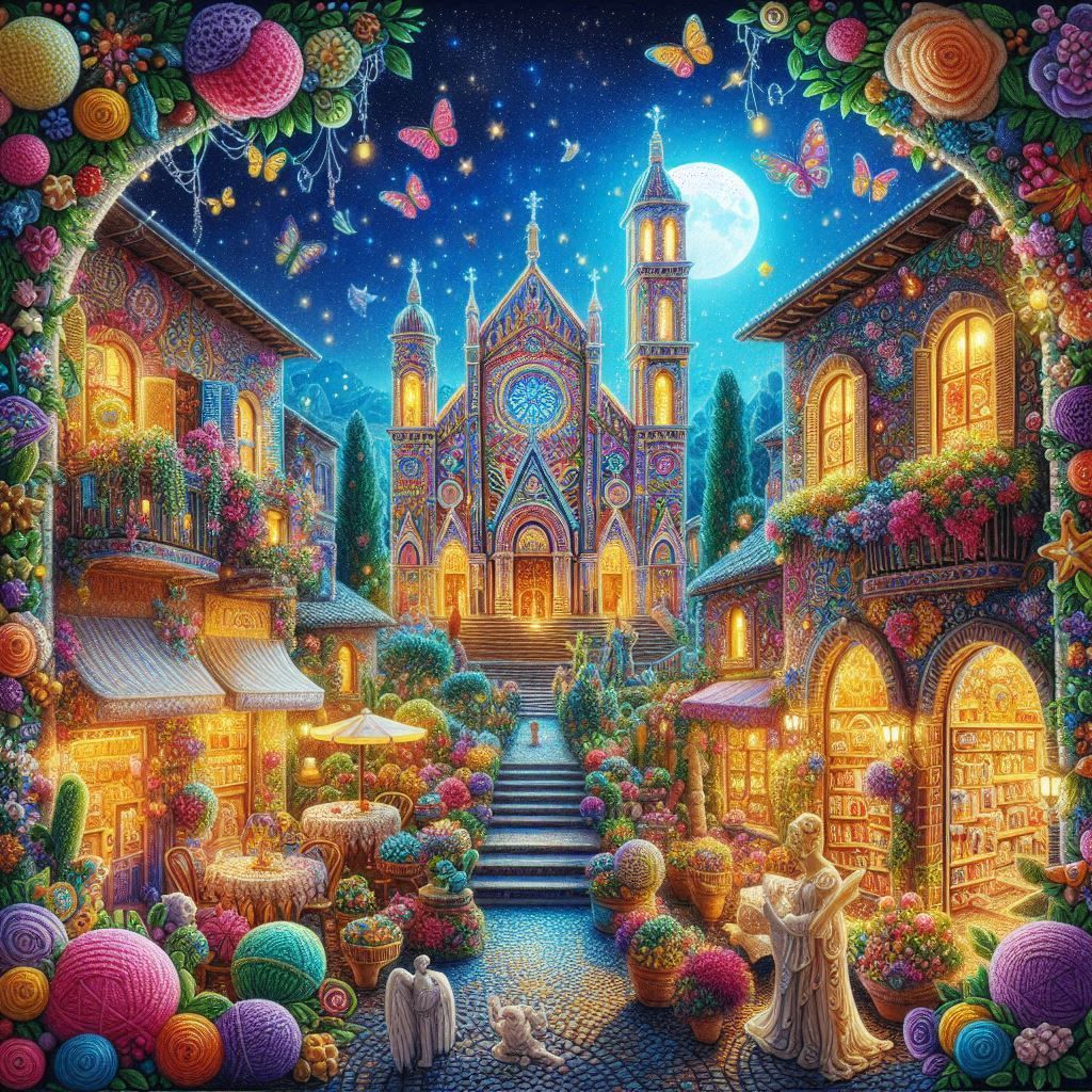 Fantasy Italian Town