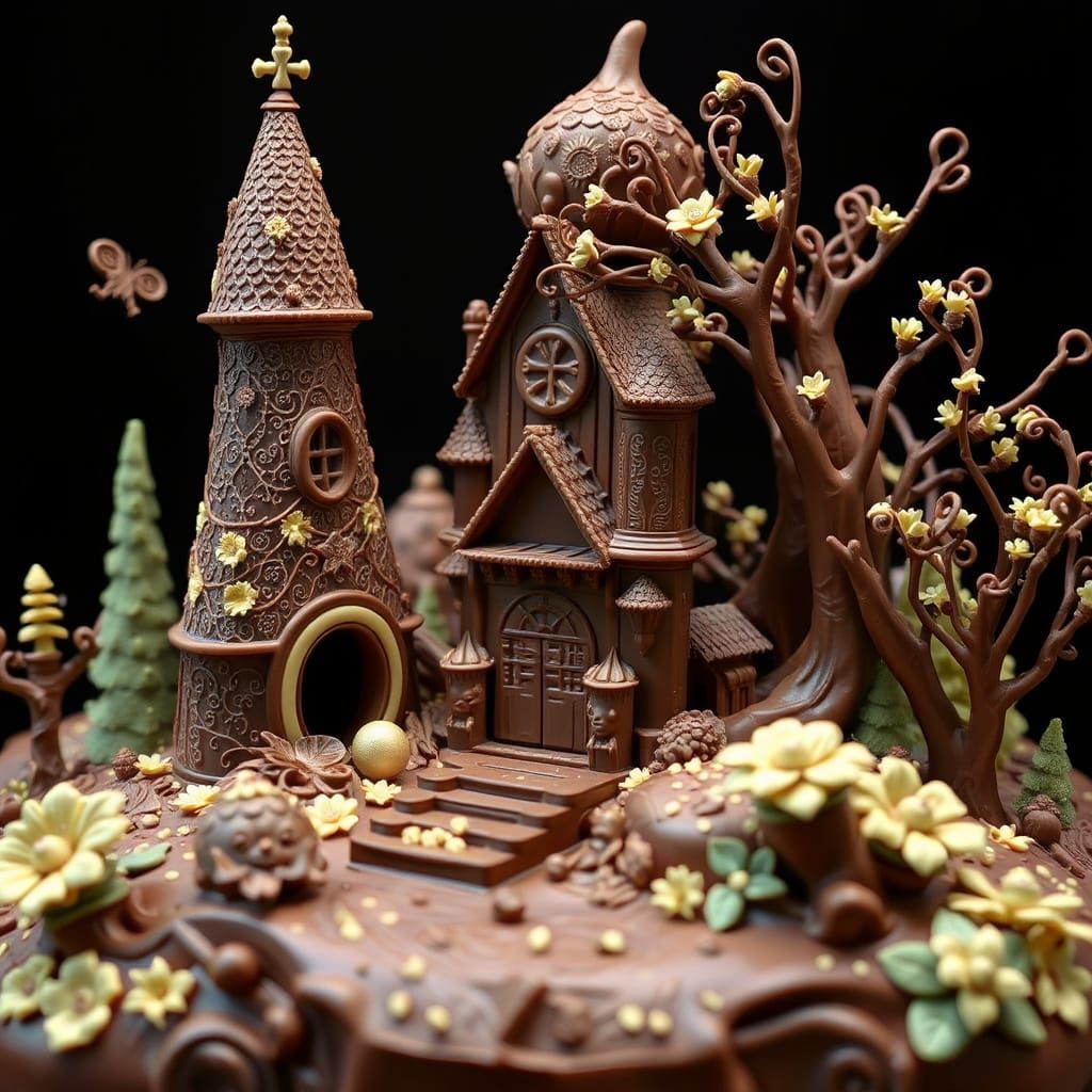 Chocolate Masterpieces  by @Mila K