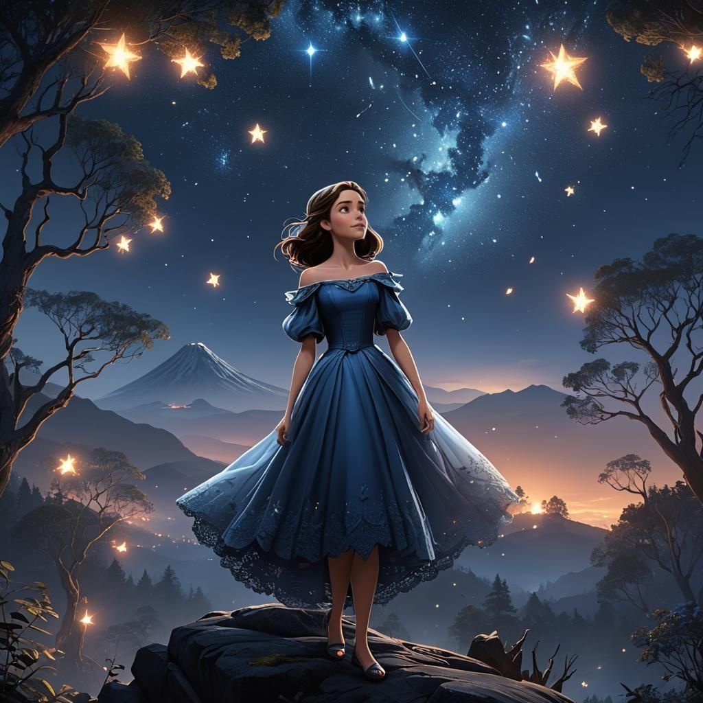 Starry sky..
