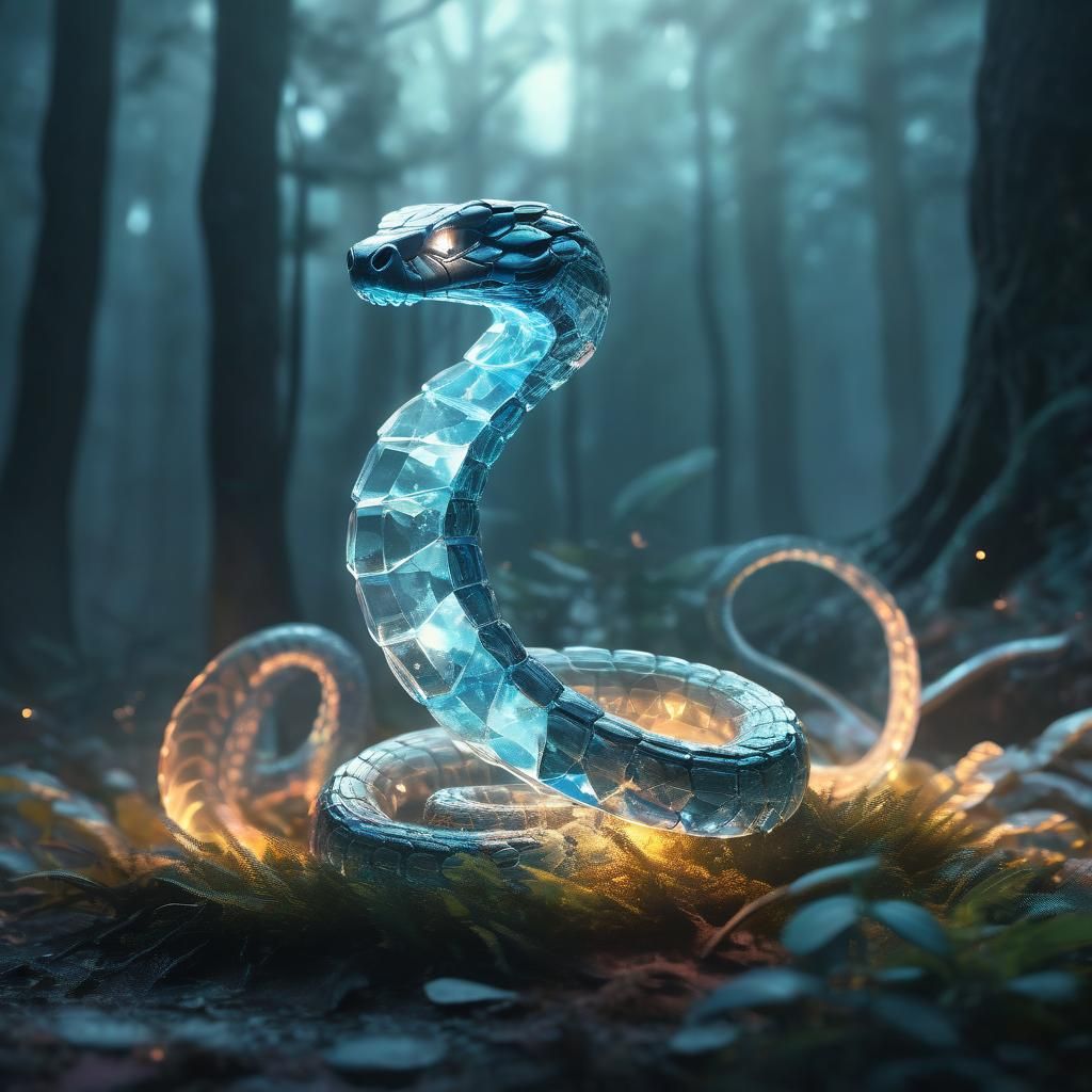 Crystal Cobra  by @Sebastian