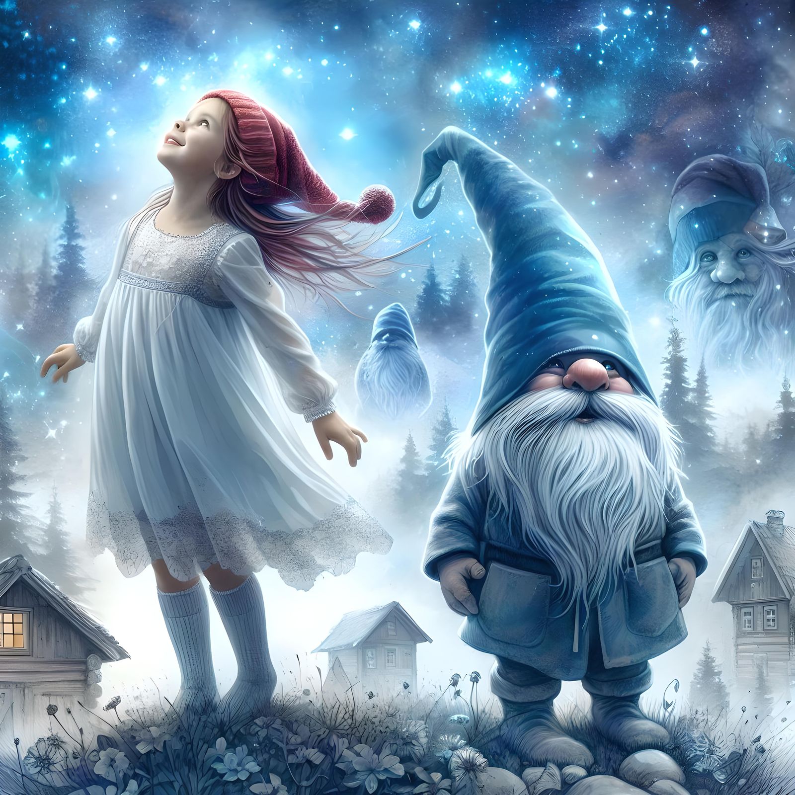 A dome of stars overhead...