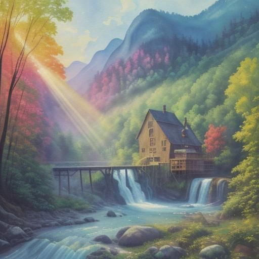Landscape in Switzerland