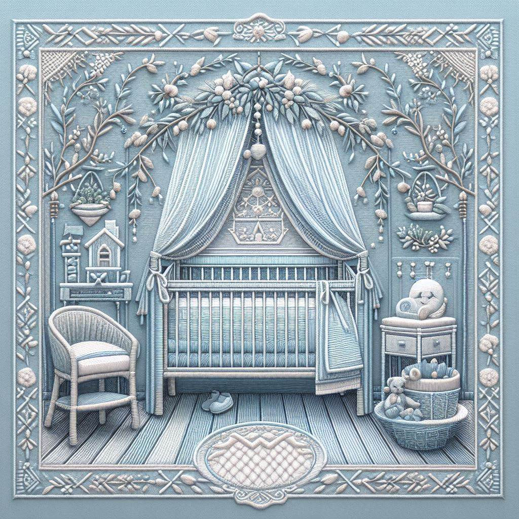 Tactile Embroidered Nursery
