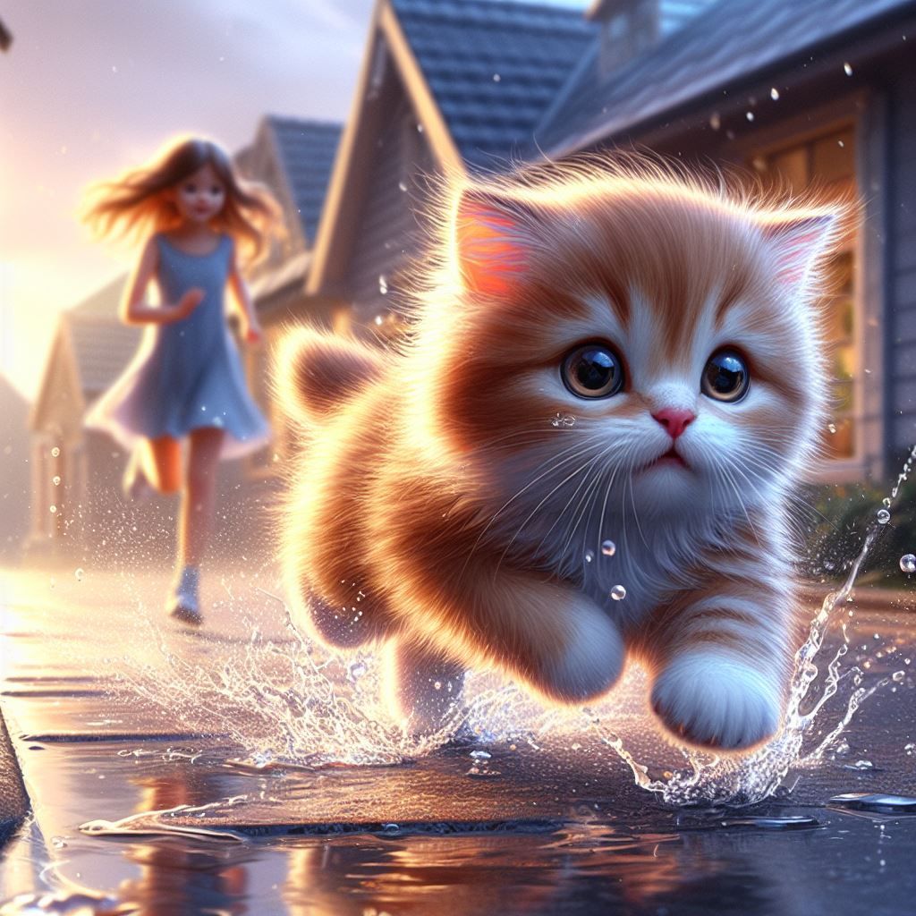 "NOOOOOO!! I don't want a bath!"