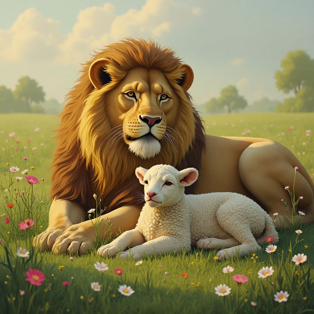 “And the Lion Shall Lay Down with the Lamb”