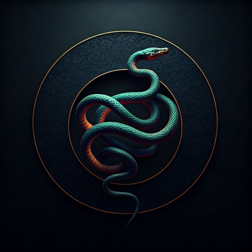 Mystical Year of the Snake  by @Montana Deroble