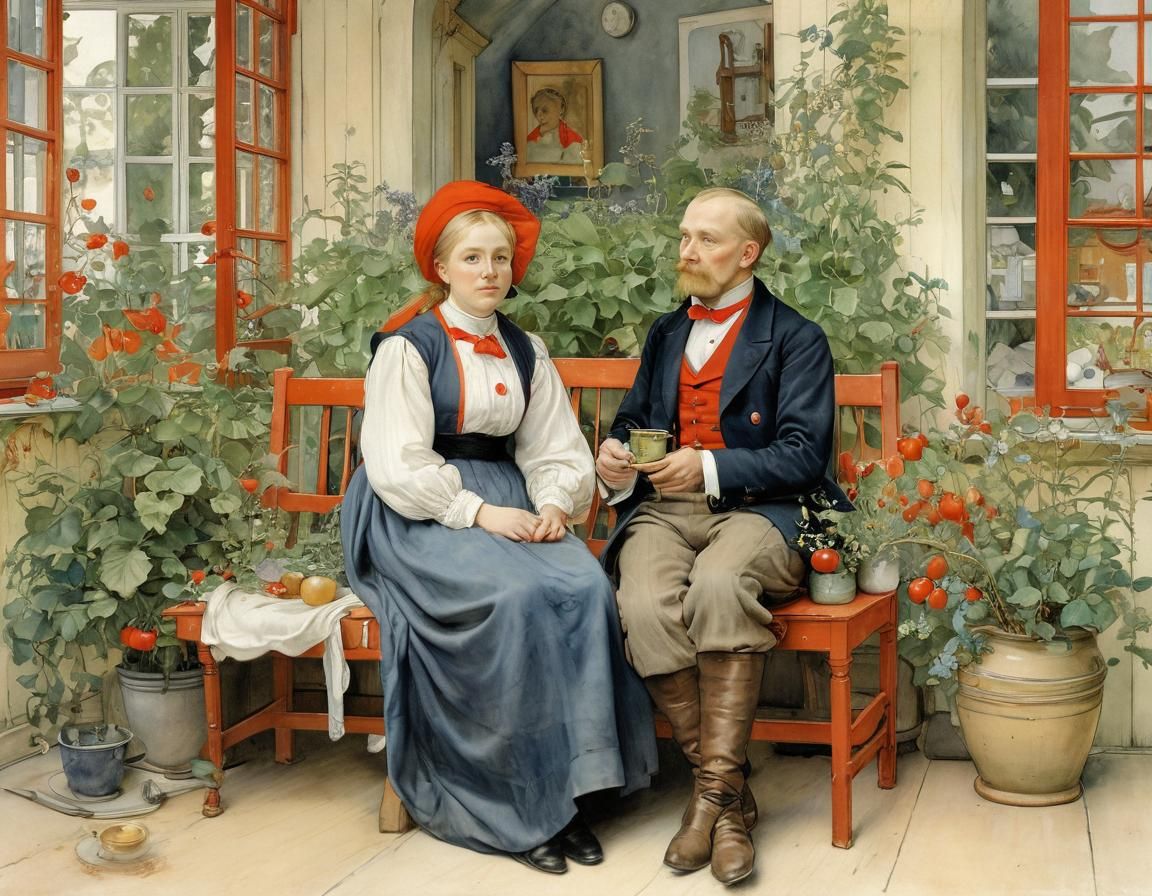 by Carl Larsson