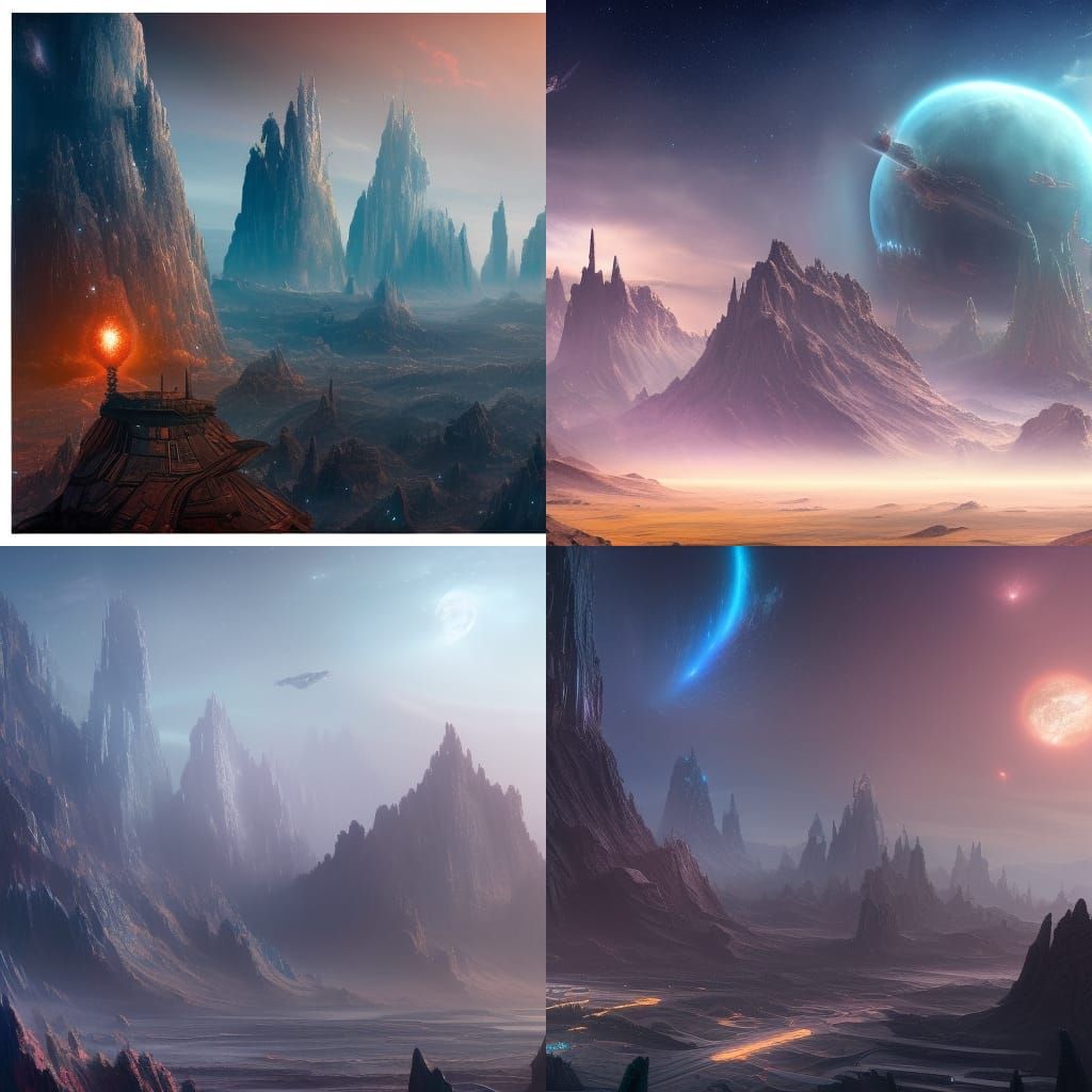 Real Progress and Beyond in the galaxies! - AI Generated Artwork ...