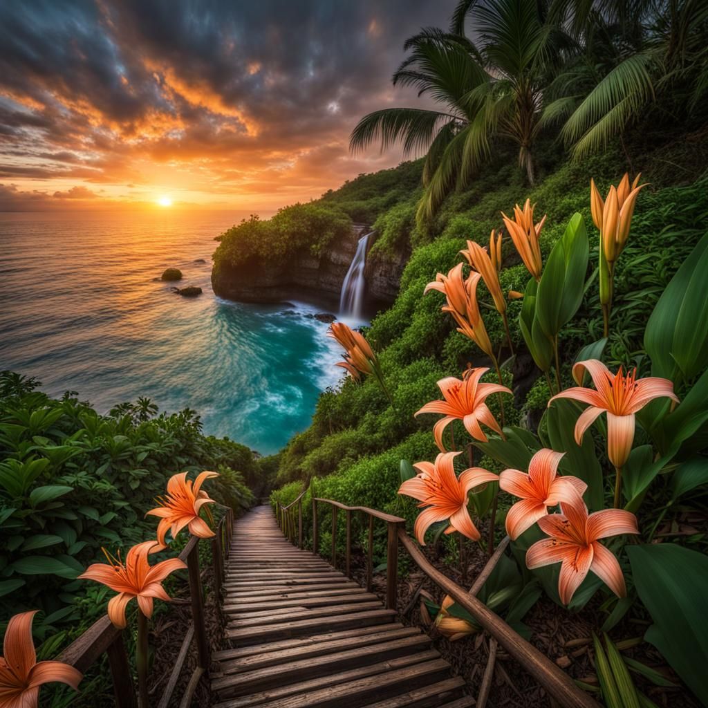 Winter in the South Pacific  by @Rose Katt 