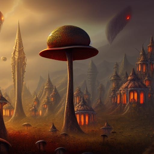 Telvanni Mushroom City