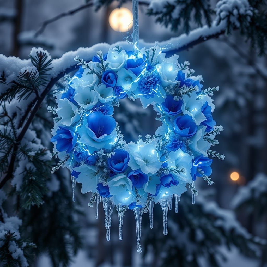 Magic Winter Wreath