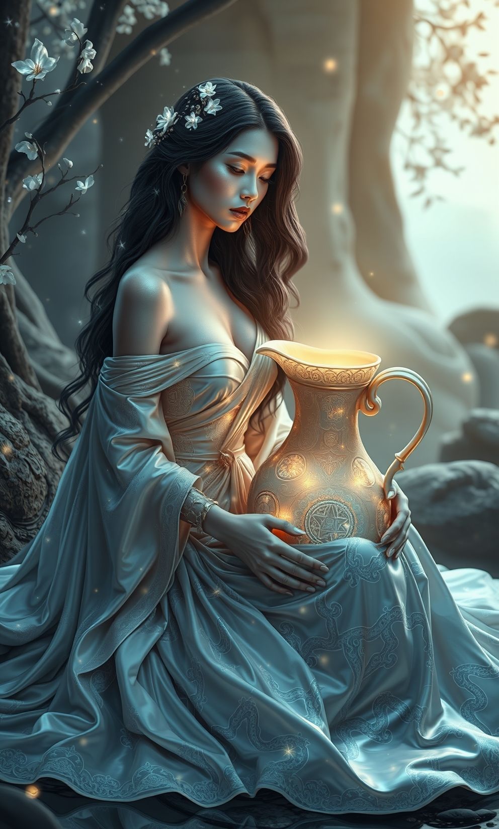 A mystical realm inspired by Greek mythology