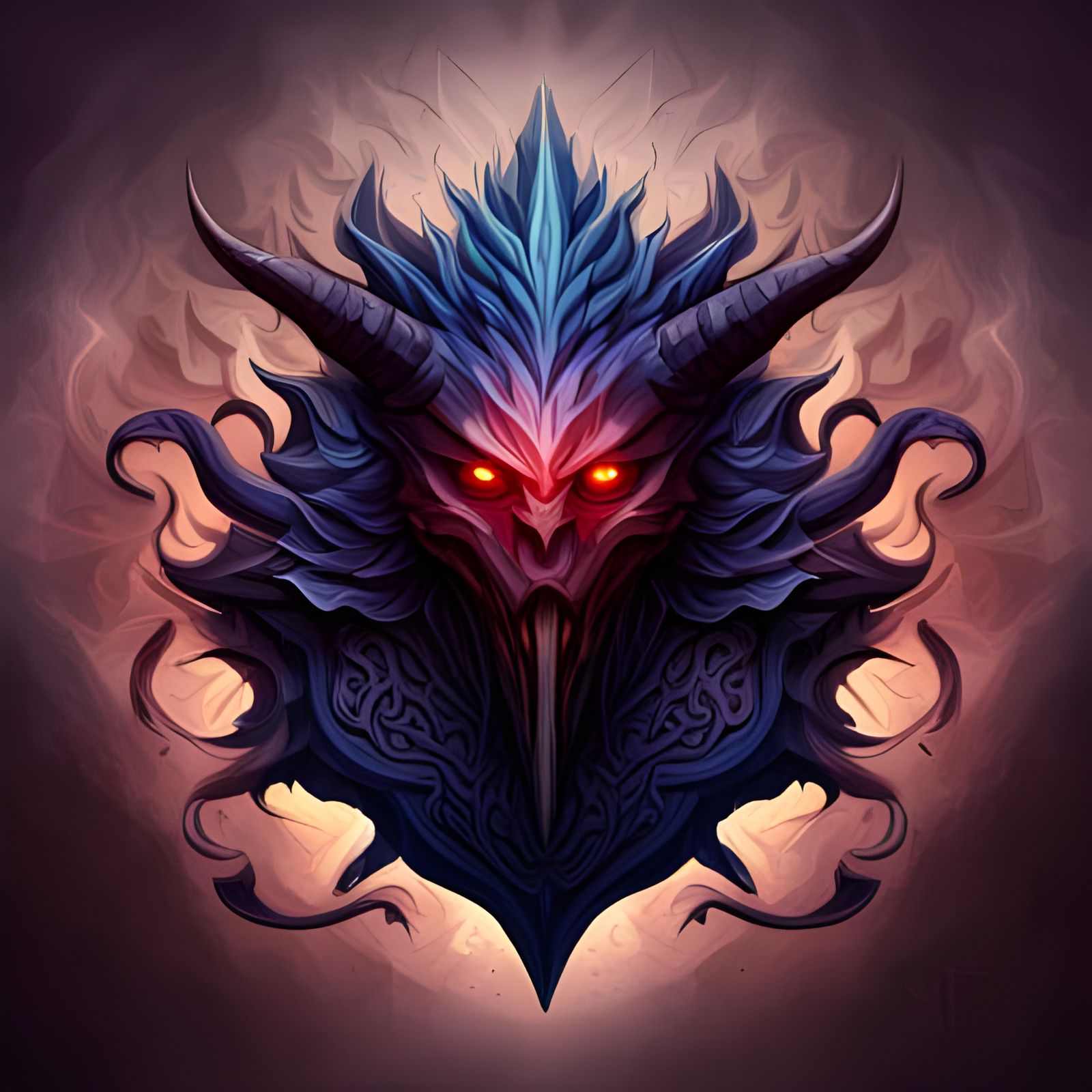 Demonic sigil of Pourrefute - AI Generated Artwork - NightCafe Creator