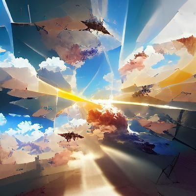 The sky breaks #2