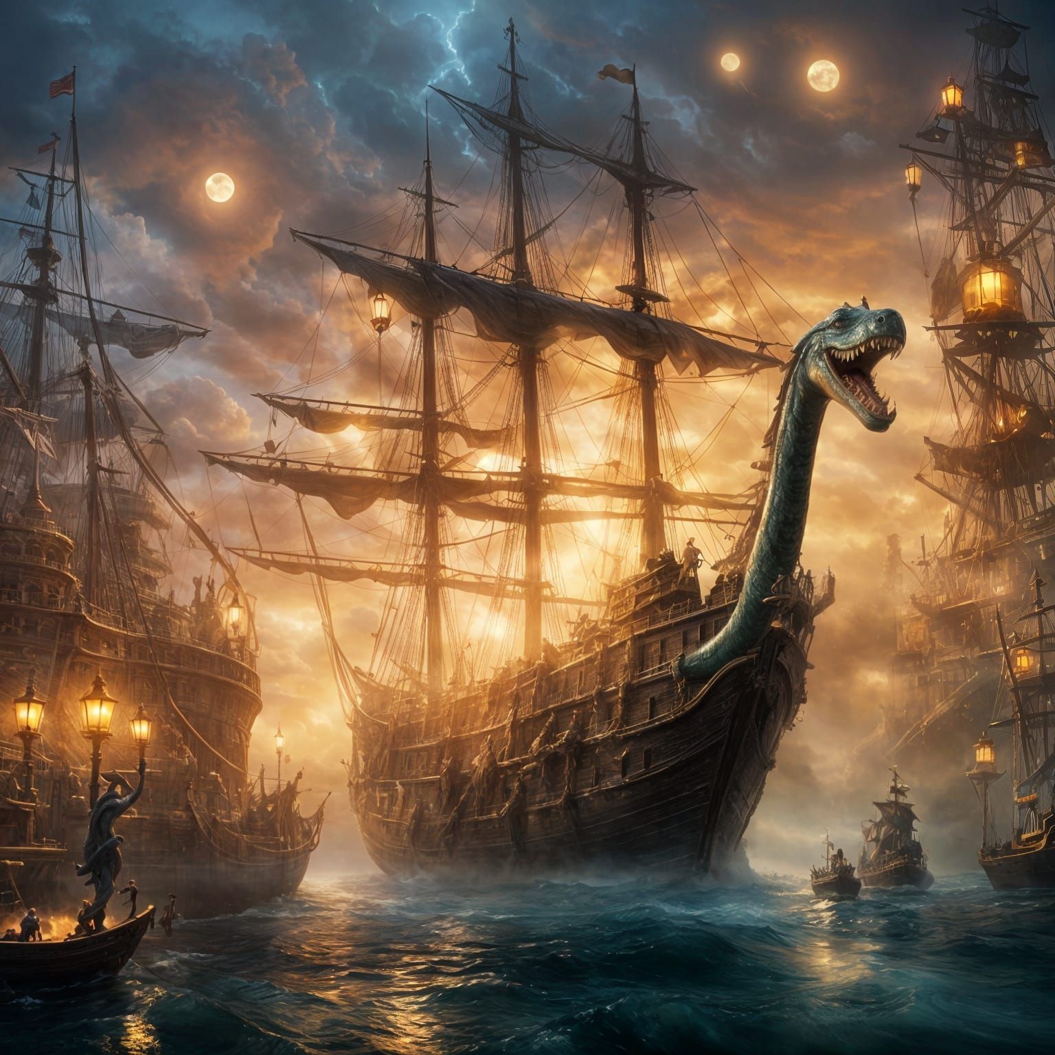 Pirate Ship 
  by @Happy Jack