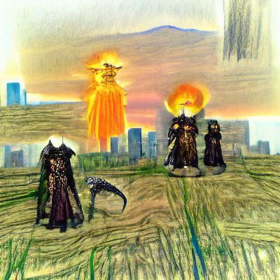 An ascetic, an executioner and an adjuror.