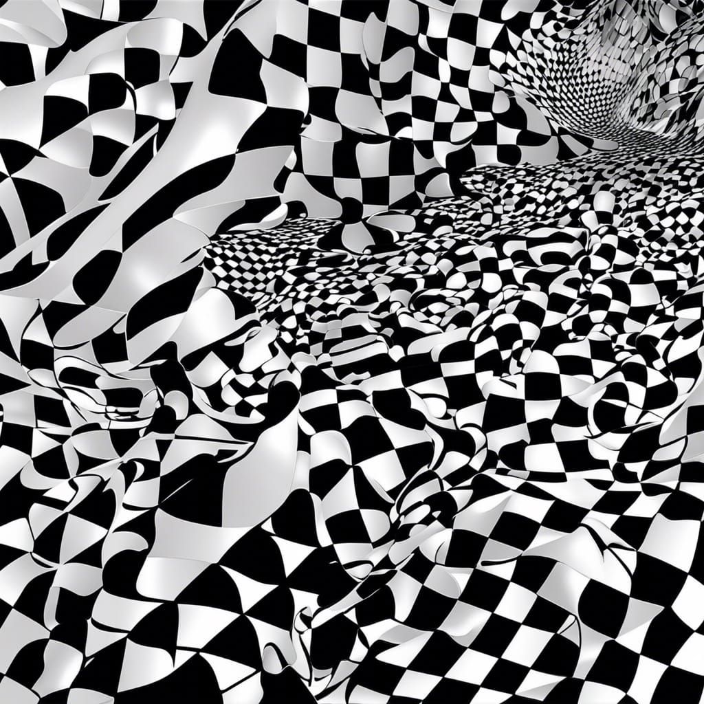 Abstract Checkerboard