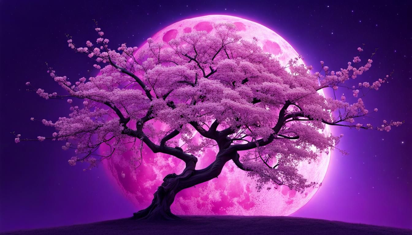 bloom in the moonlight AI Generated Artwork NightCafe Creator