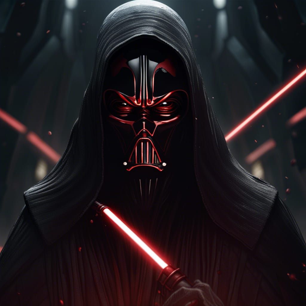 The most powerful evil sith Lord in star wars - AI Generated Artwork ...