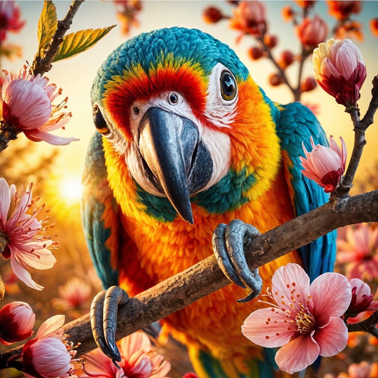 The Parrot - see description for prompt