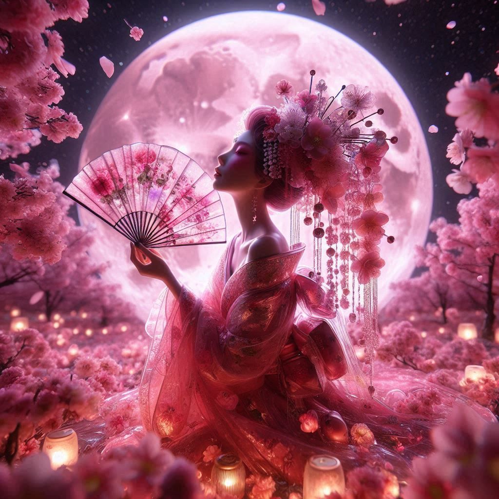 Cherry Blossom MOON GEISHAS 3