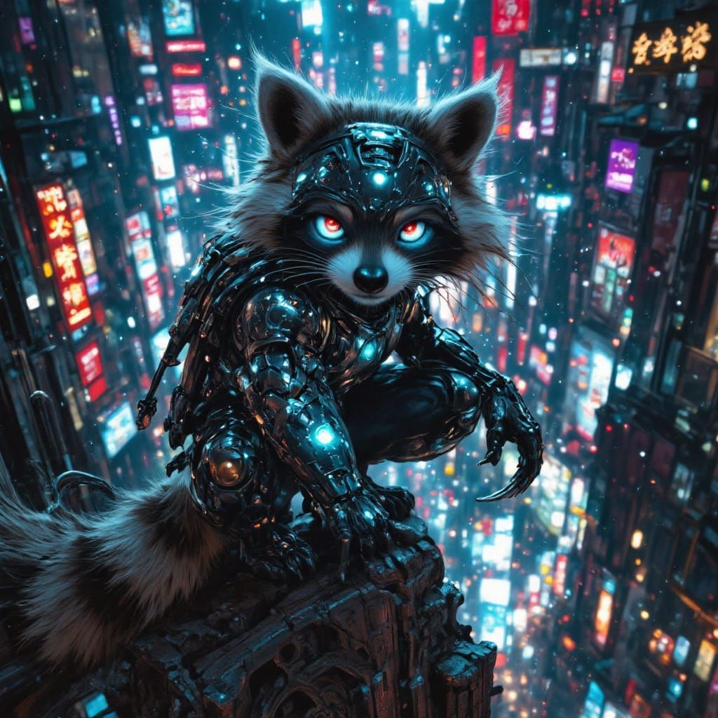 The Cyber-City Guardian