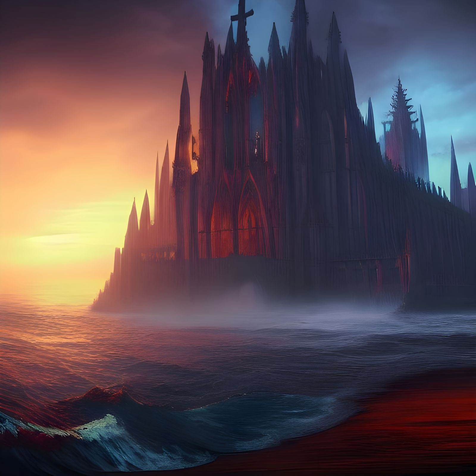 The Burning Cathedral