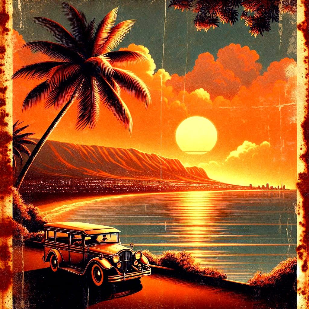 Hawaiian sunset