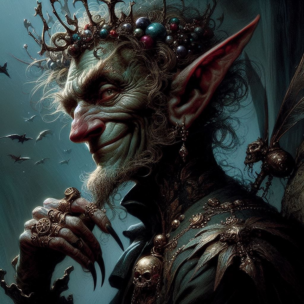 Scheming Fae King  by @daarling