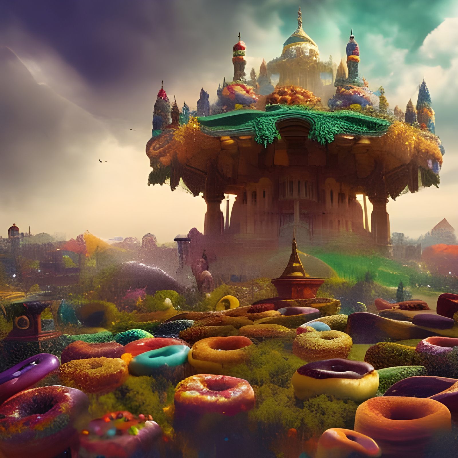 Welcome to the donut dimension  by @Mr Anonymous 