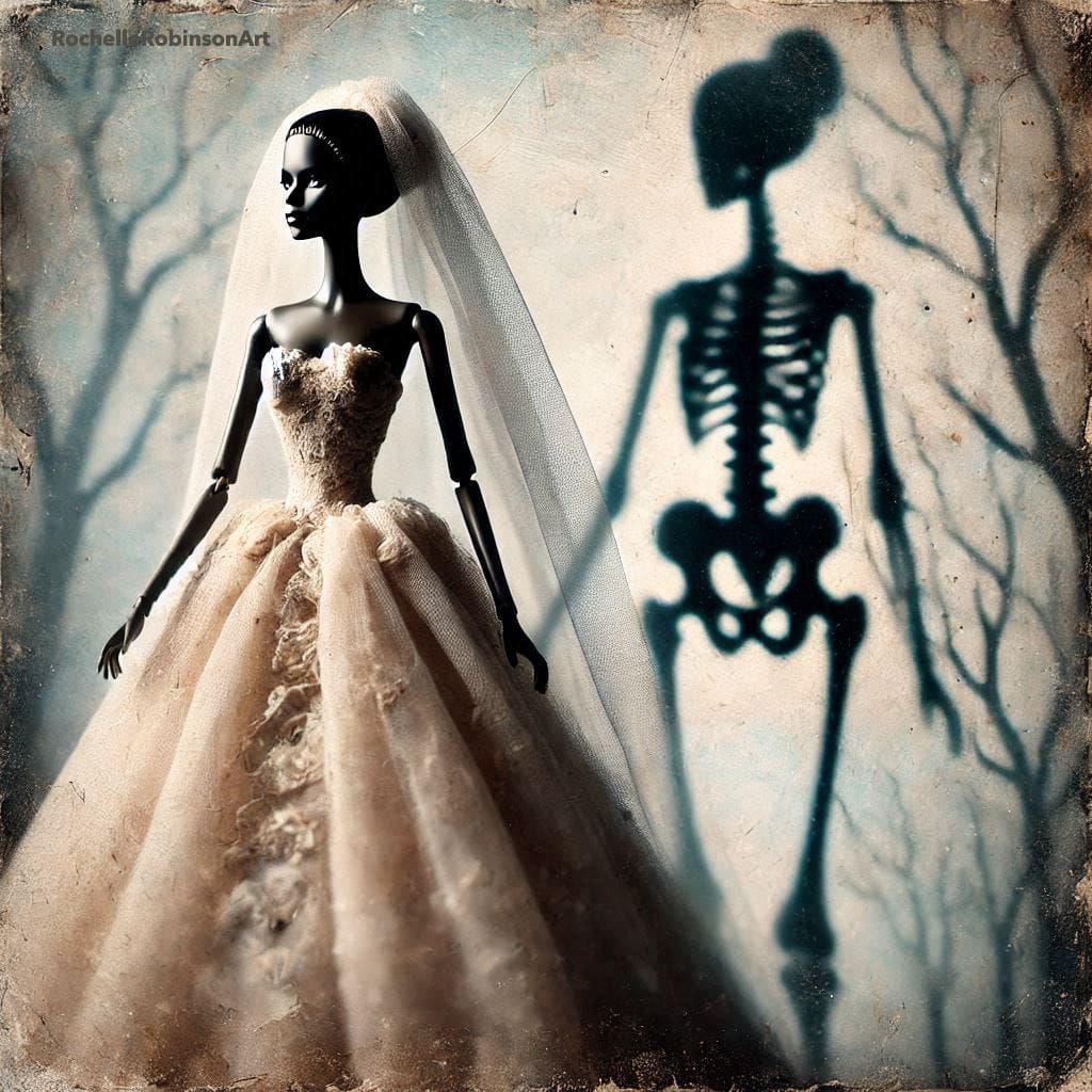 A Woman And Her Shadow