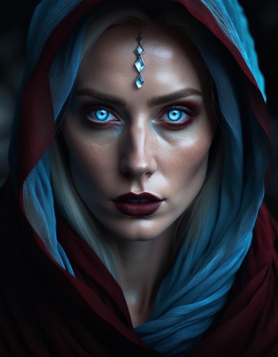 The Girl With Emerald Eyes - AI Generated Artwork - NightCafe Creator