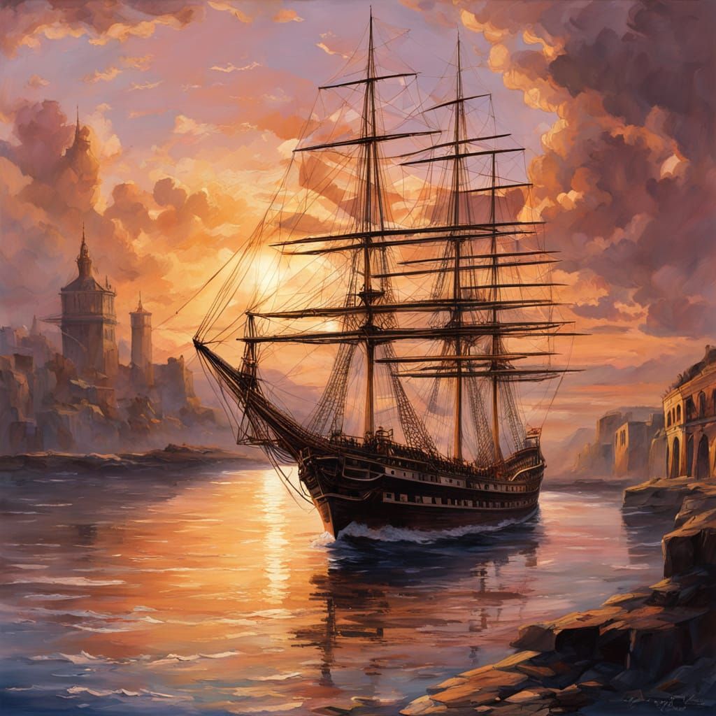 ספינה מקופלת מפרשים