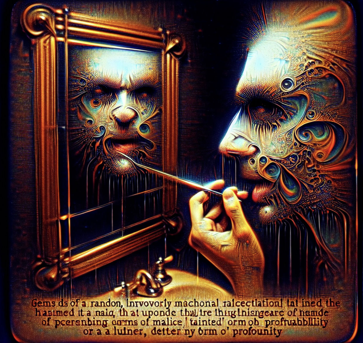 Let the moon in your mouth   
and absorb the orb laced of saffron.   
Parallel your breath with the wind.   
