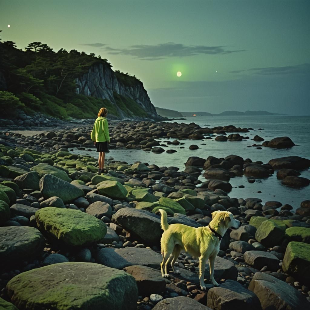 they say she was seen on occasion pacing the rocks staring out at the midnight sea and in a feud with her neighbor she s...