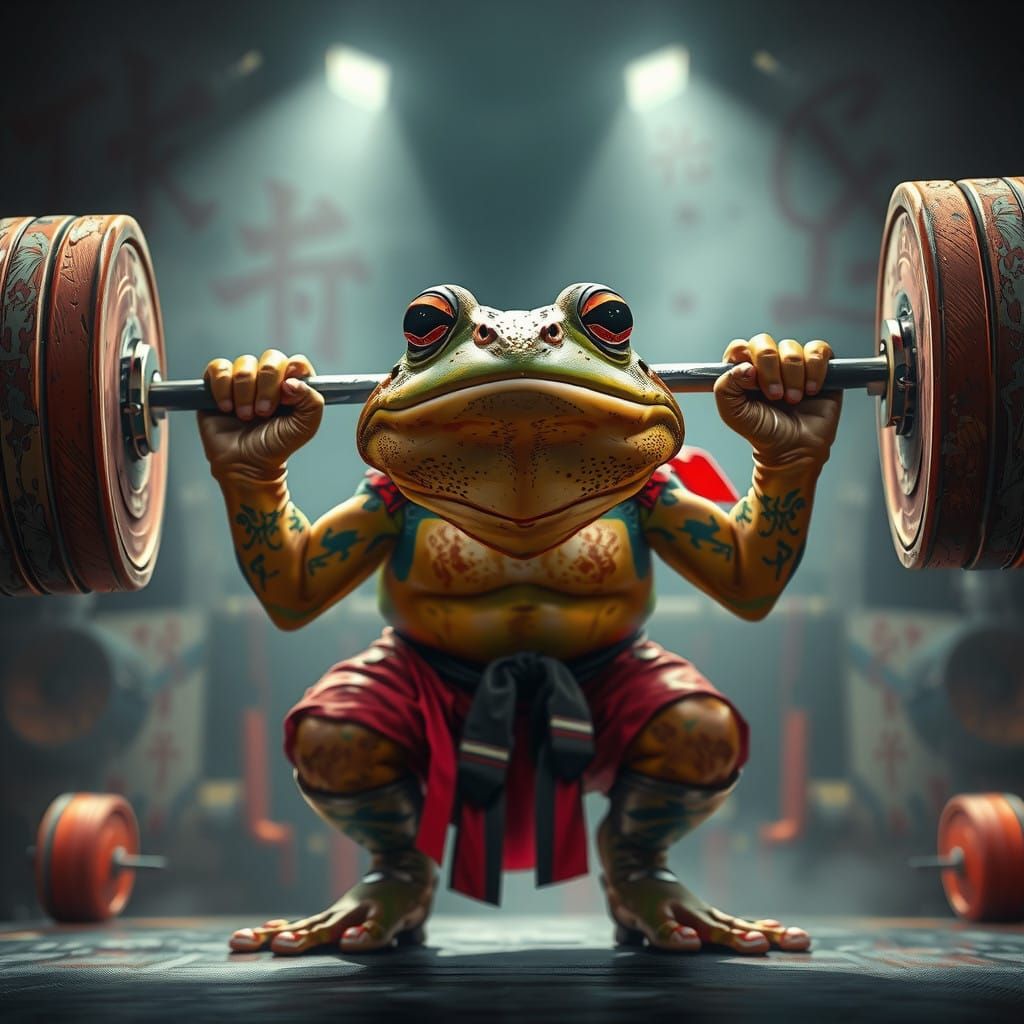 Zsolti, The Frog  by @John Ville