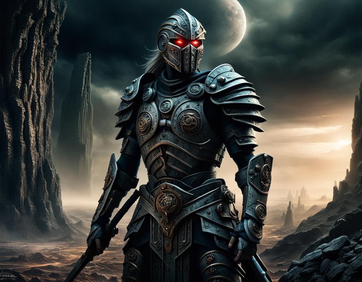 Warrior at the edge of time
