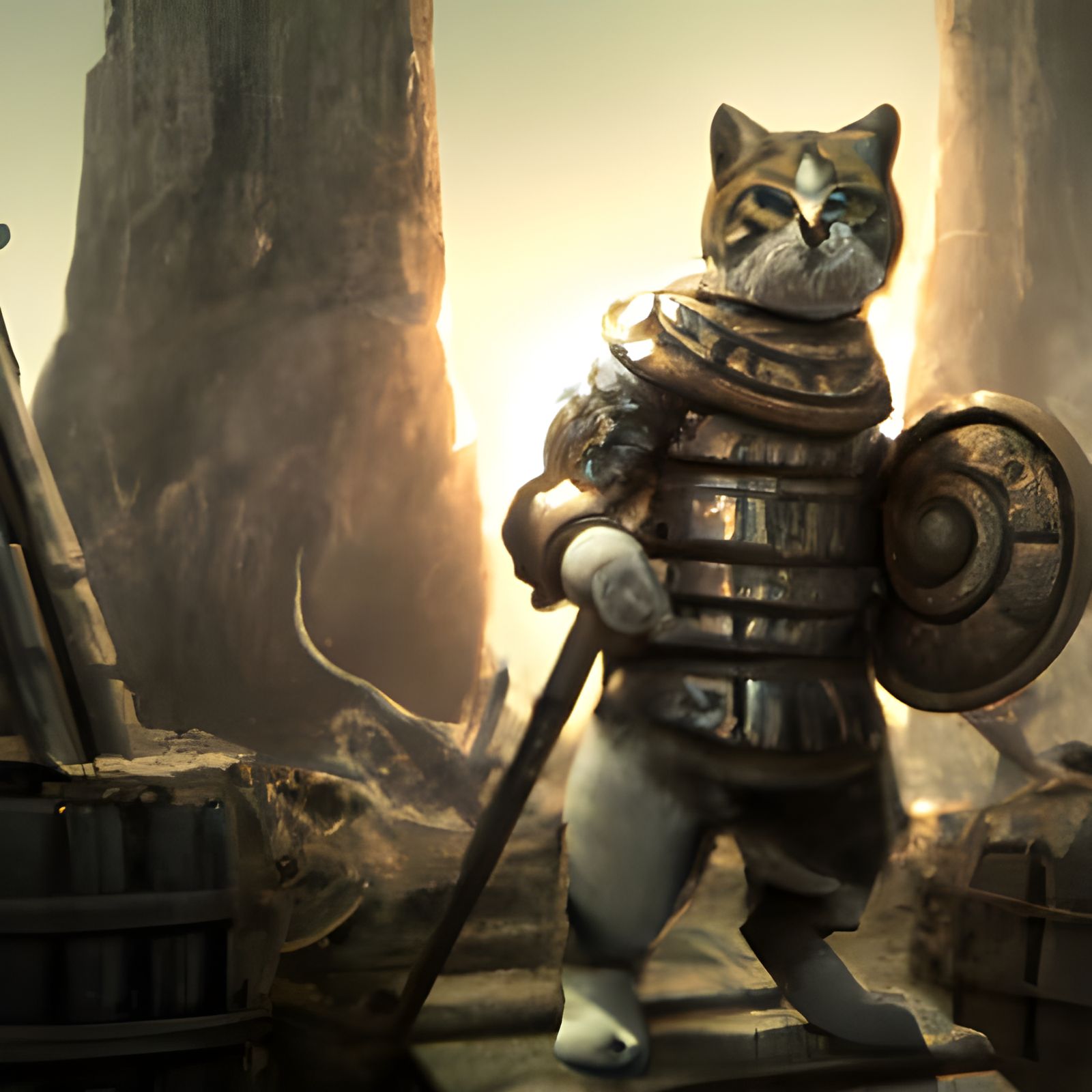 Gladiator cat