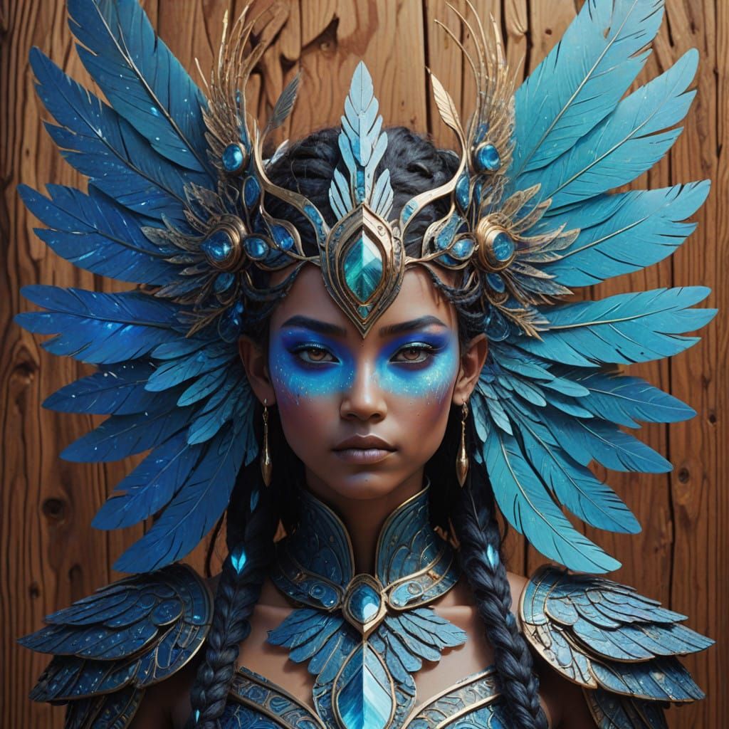 Feather Headdress  by @Ratso