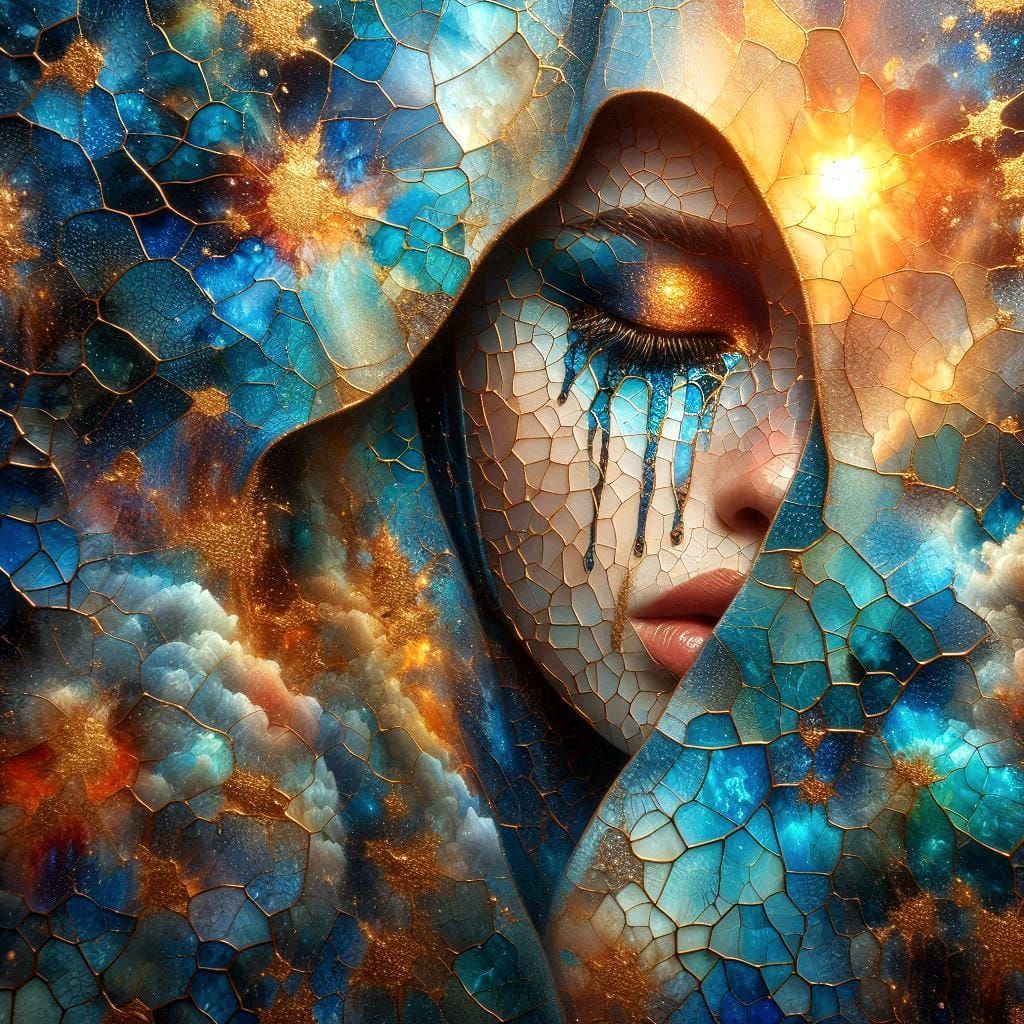 Cosmic Tearful Woman