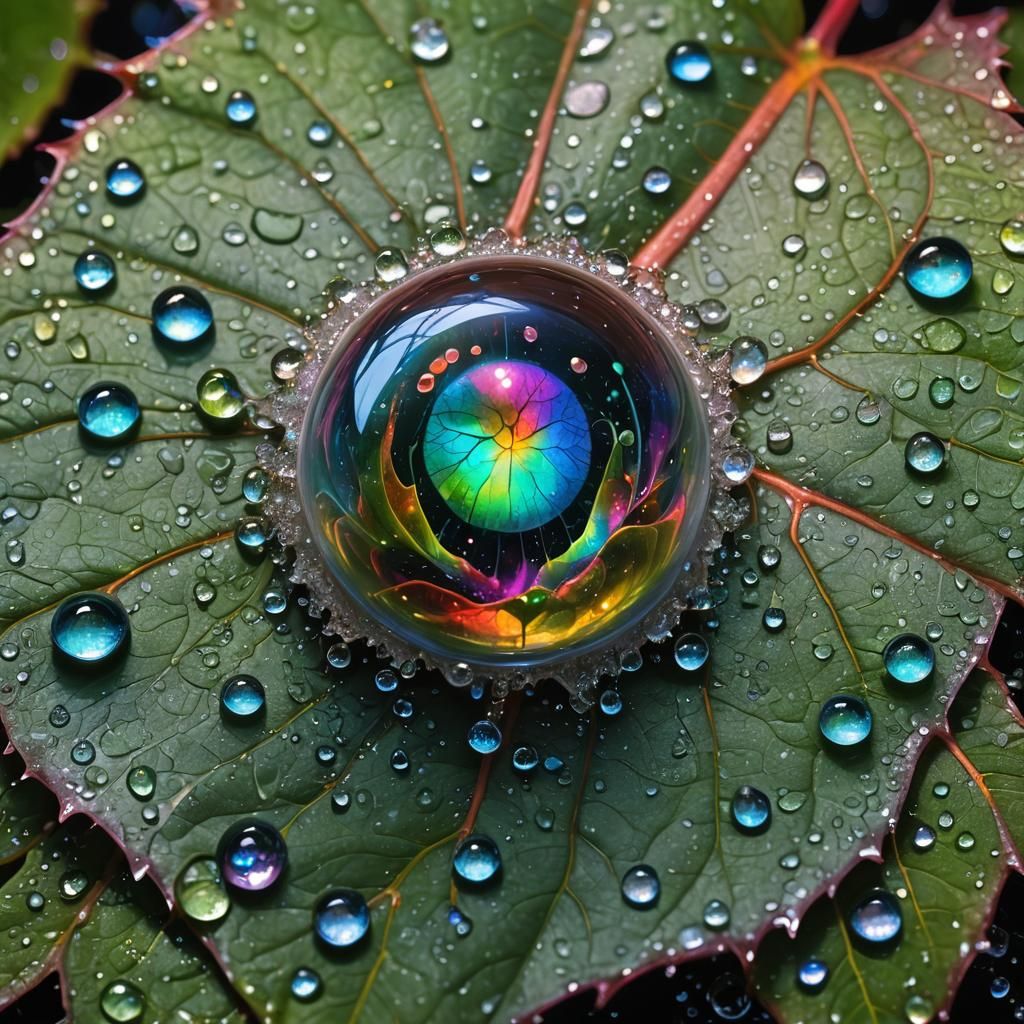 Dewdrop  by @Superbear